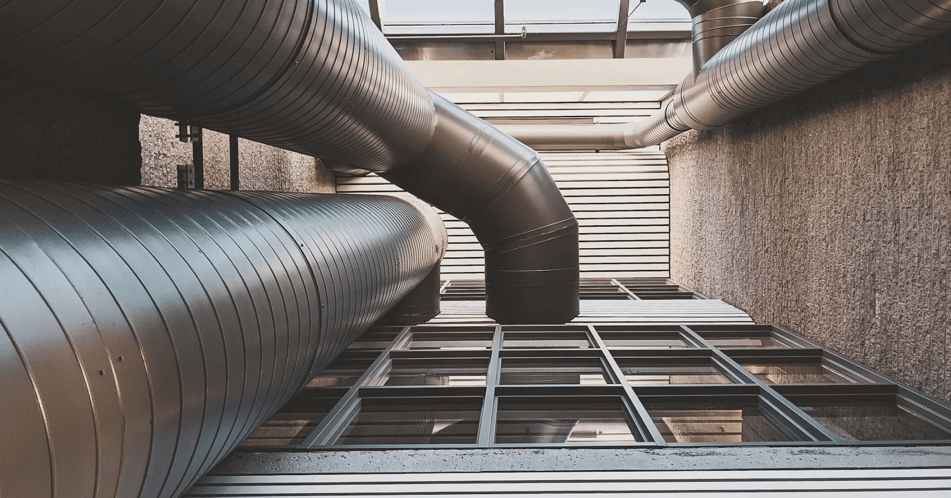 HVAC seasonal marketing campaign on website showing summer and winter services